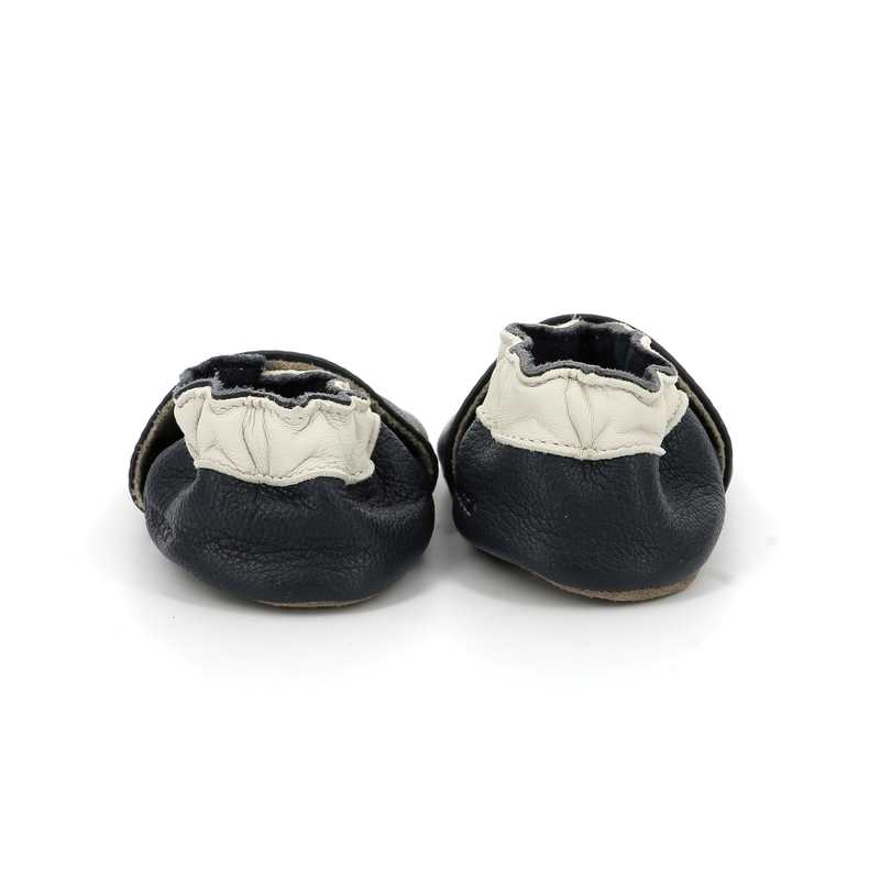 Chaussons cuir tannage vegetal Coddle Baby