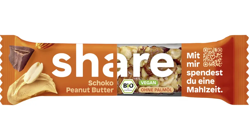 share Bio Nussriegel Schoko Peanut Butter 35 g