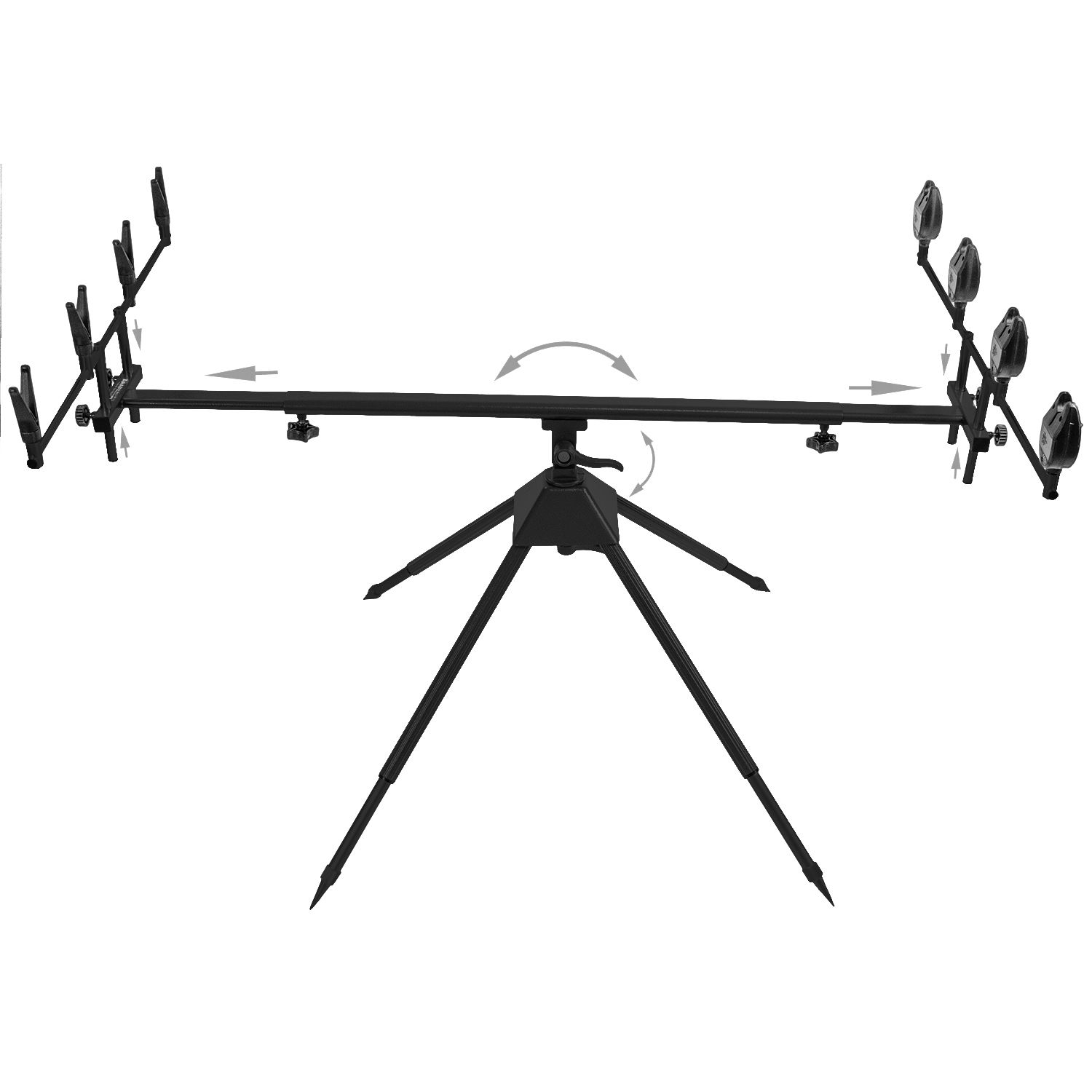 Arapaima Fishing Equipment Allround Bissanzeiger Set Rod Pod