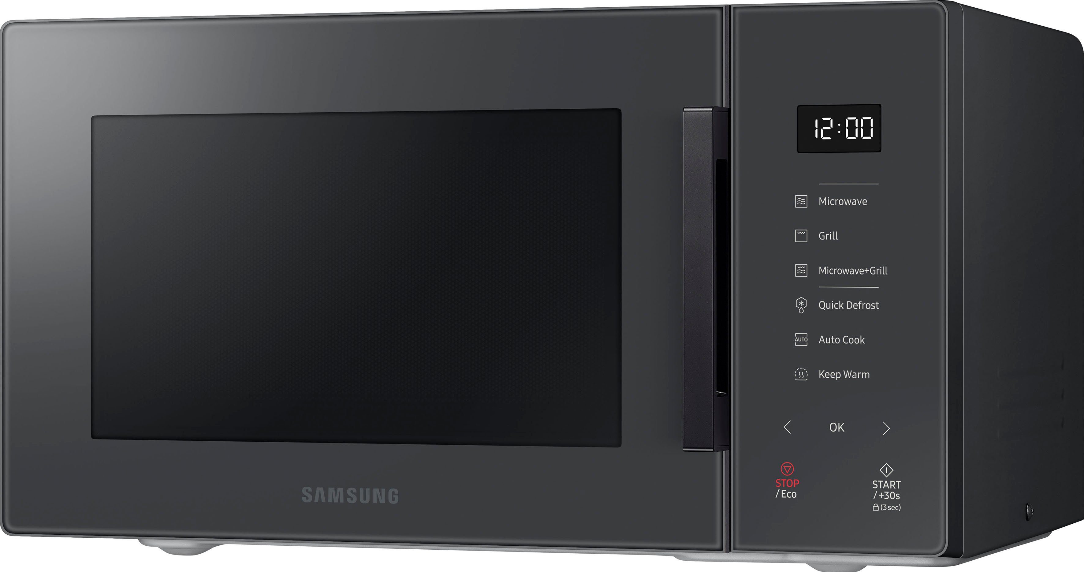 Samsung Mikrowelle MG2GT5018GC/EG, Dampfgarfunktion, Grill, Mikrowelle, 23 l