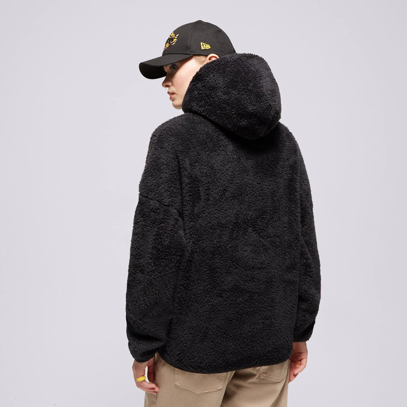 REEBOK HOODIE LUX COZY PLUSH Schwarz