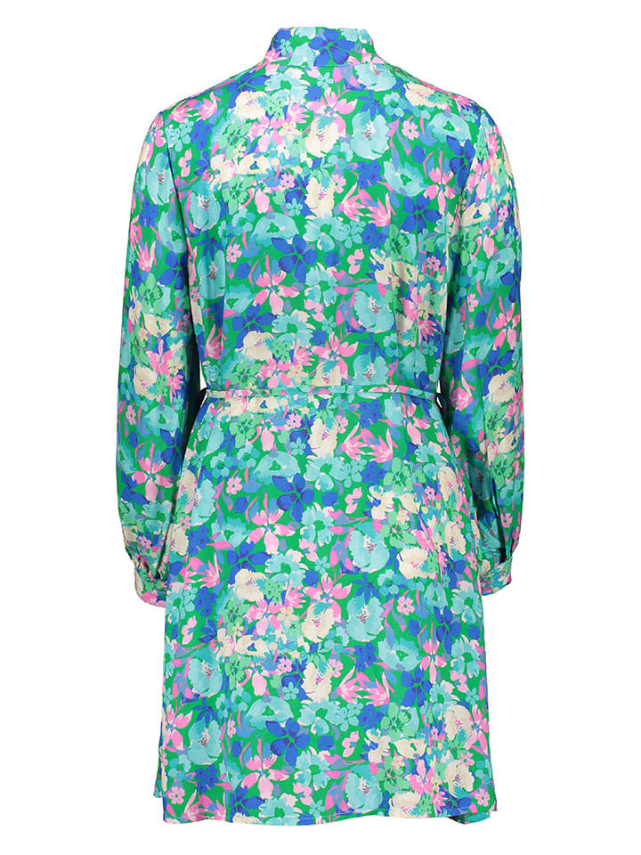 miss goodlife Kleid in Blau/ Grün günstig kaufen