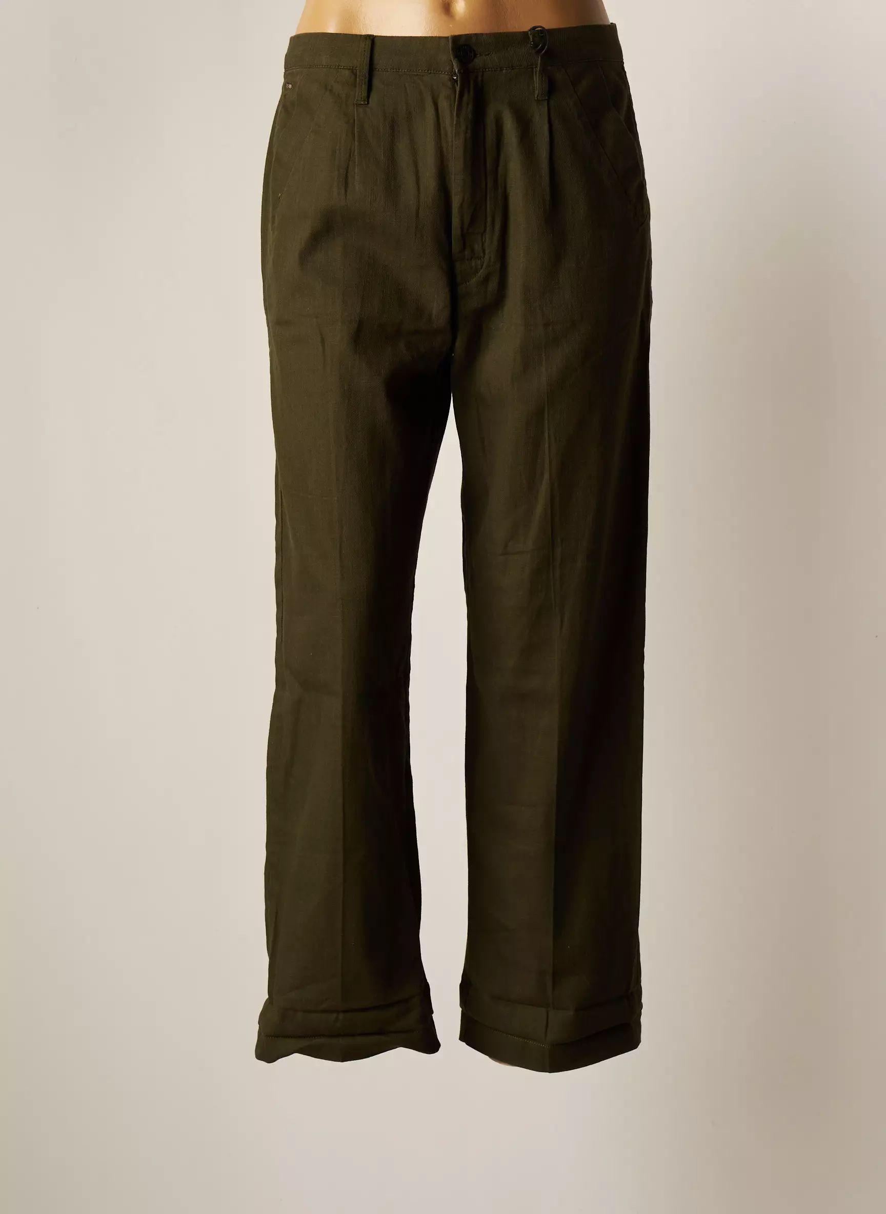 G Star Pantalons Chino Femme couleur vert
