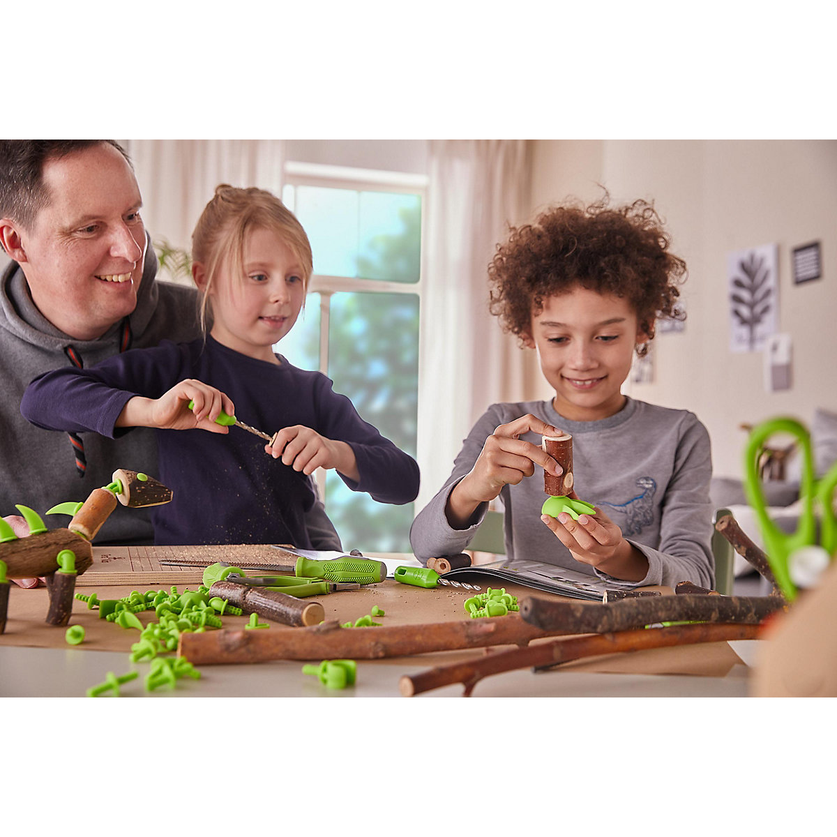 HABA 306309 Terra Kids Connectors Konstruktions-Set Dinosaurier