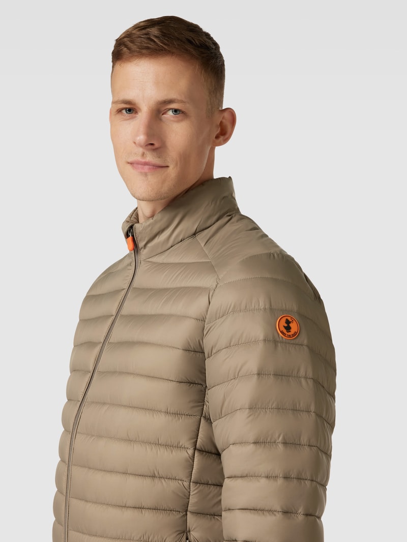 Steppjacke mit Stehkragen Modell 'ALEXANDER' in anthrazit