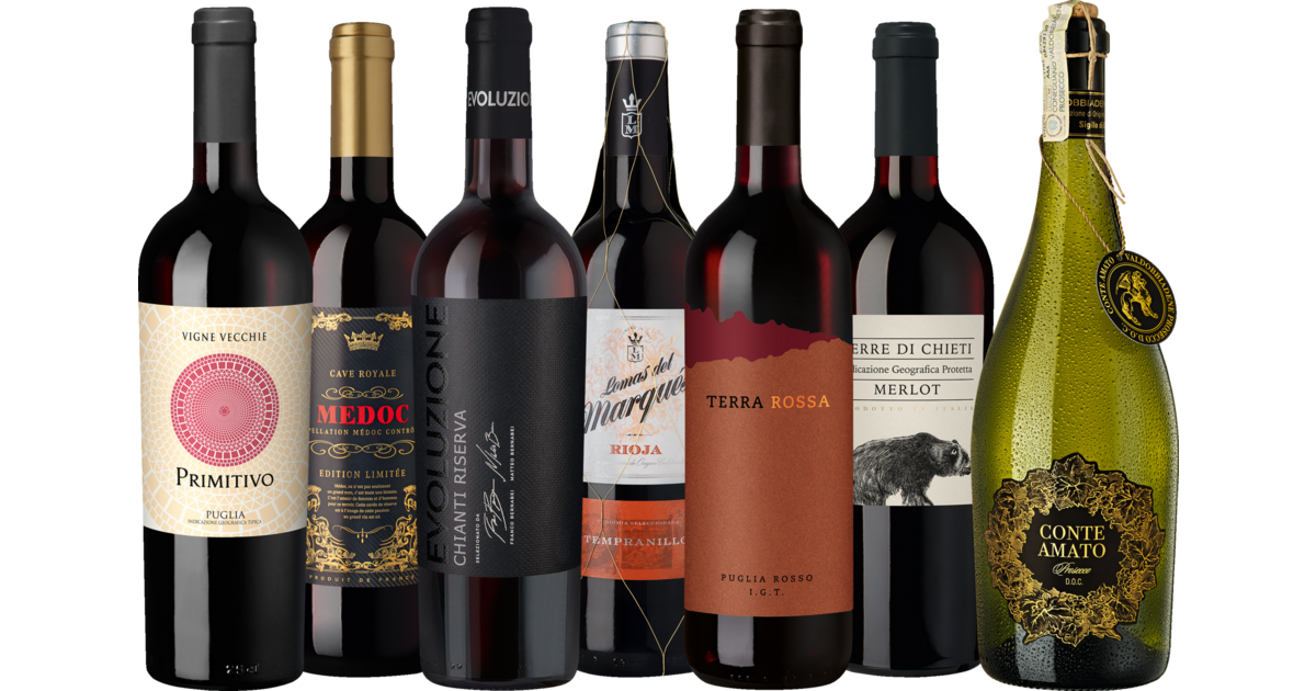 Probierpaket feine Rotweine