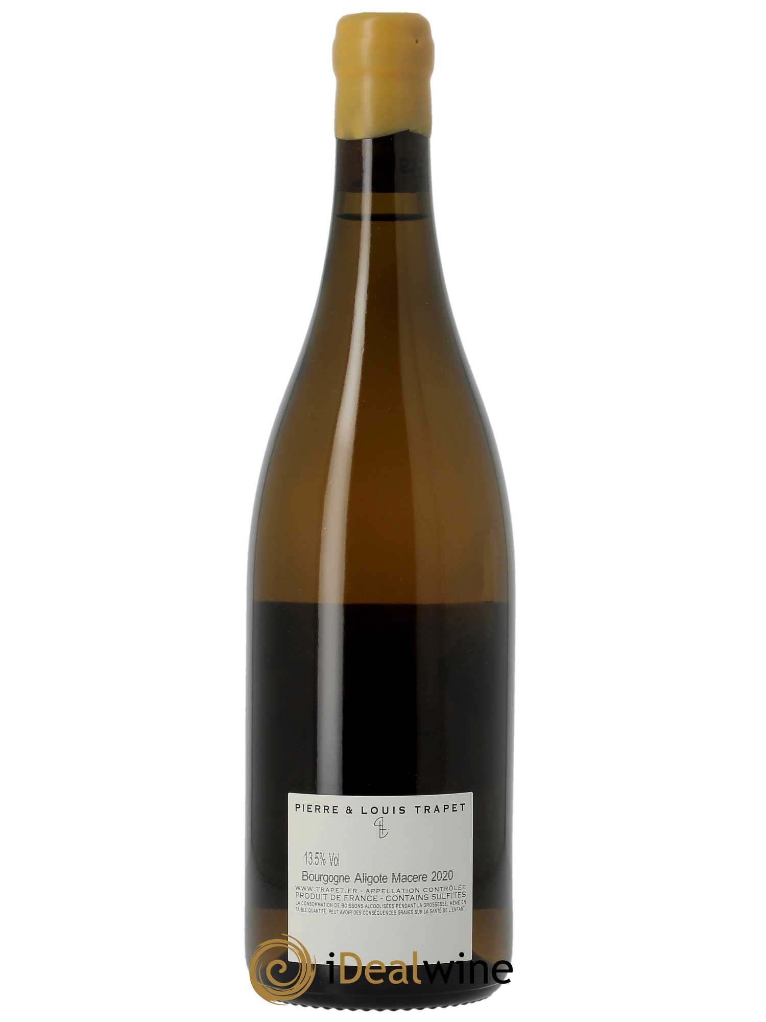 Bourgogne Aligoté Macéré Sous-Châtelet Pierre et Louis Trapet  2020 - Lot de 1 Bouteille