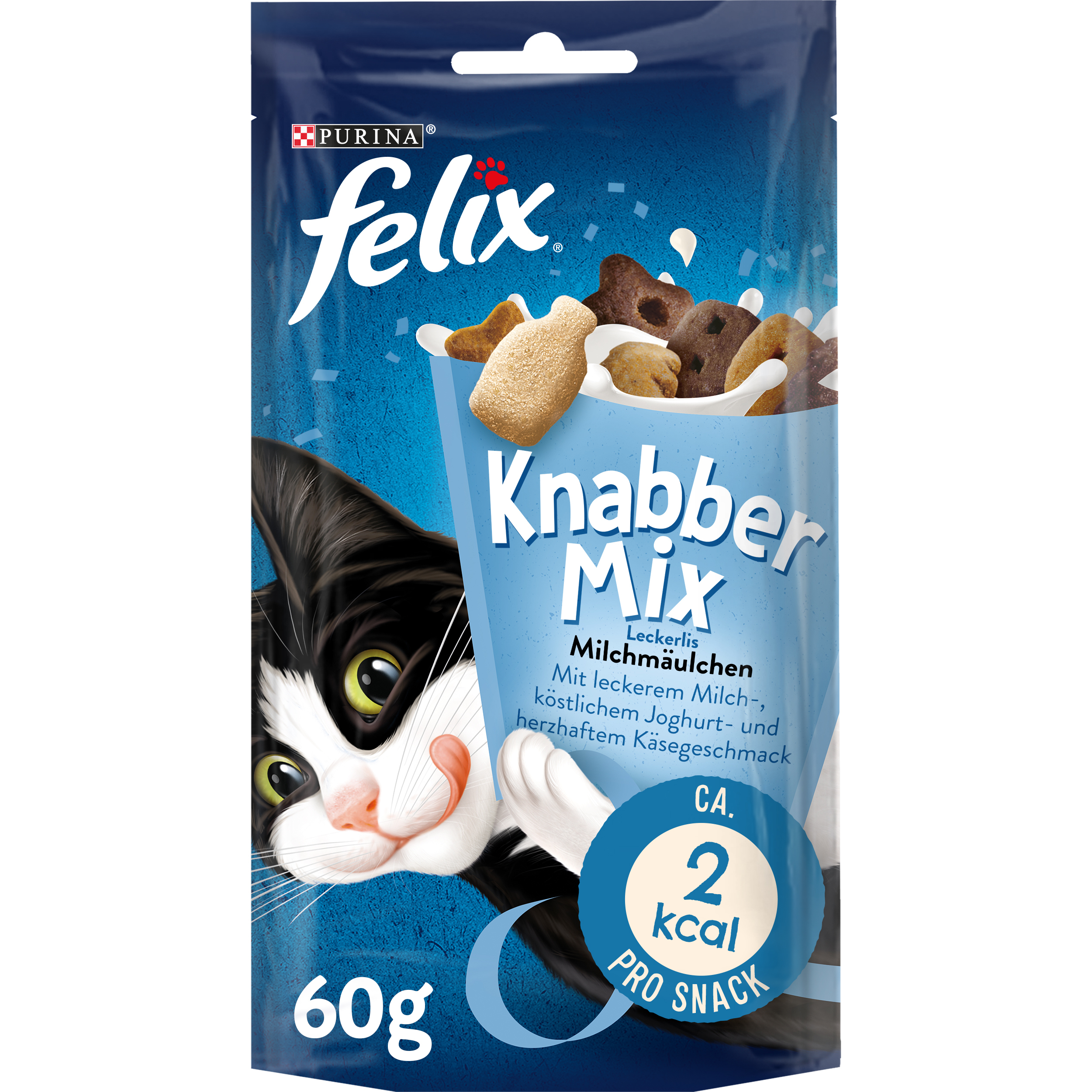 Felix Snacks Felix KnabberMix 8x60g Milchmäulchen