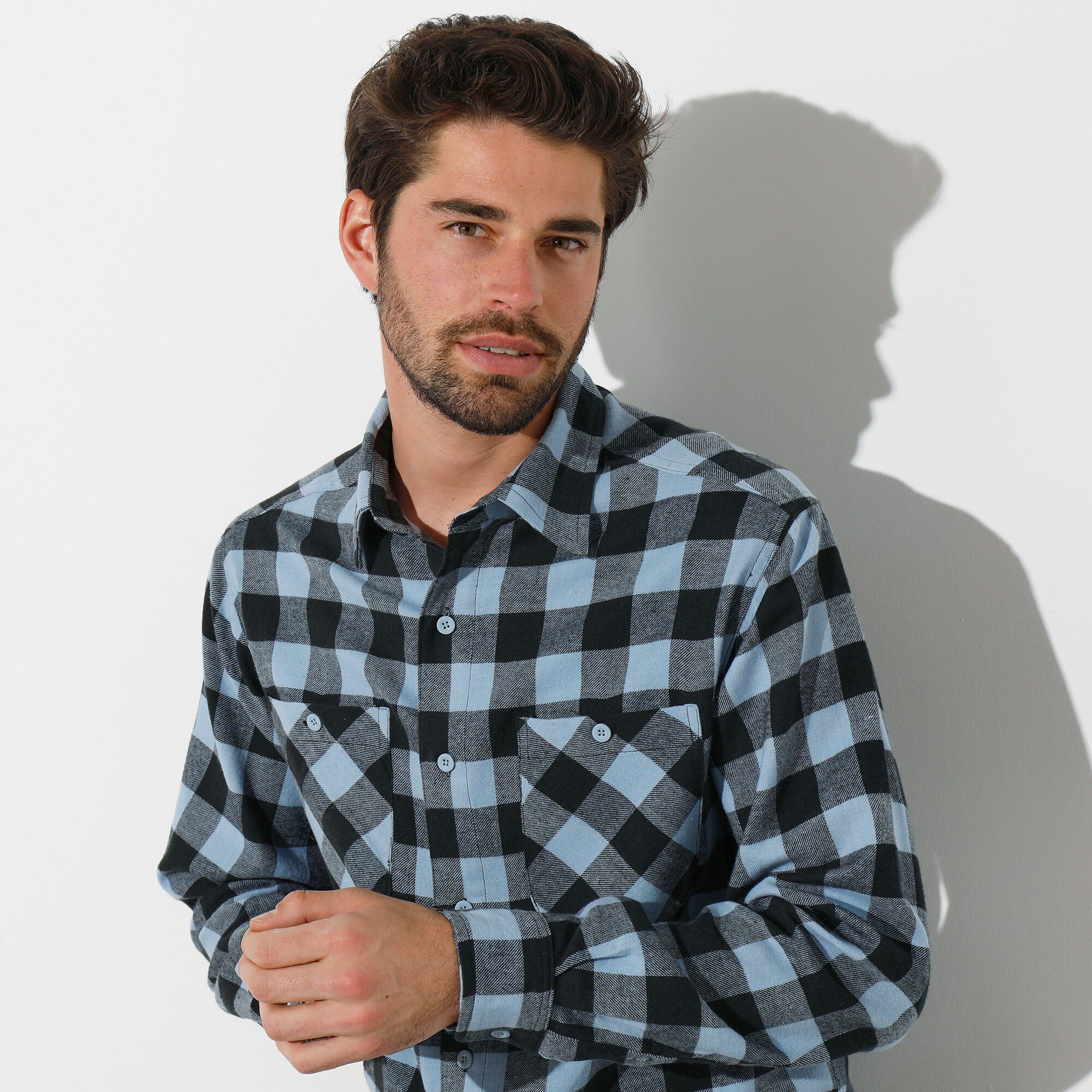 Chemise carreaux flanelle