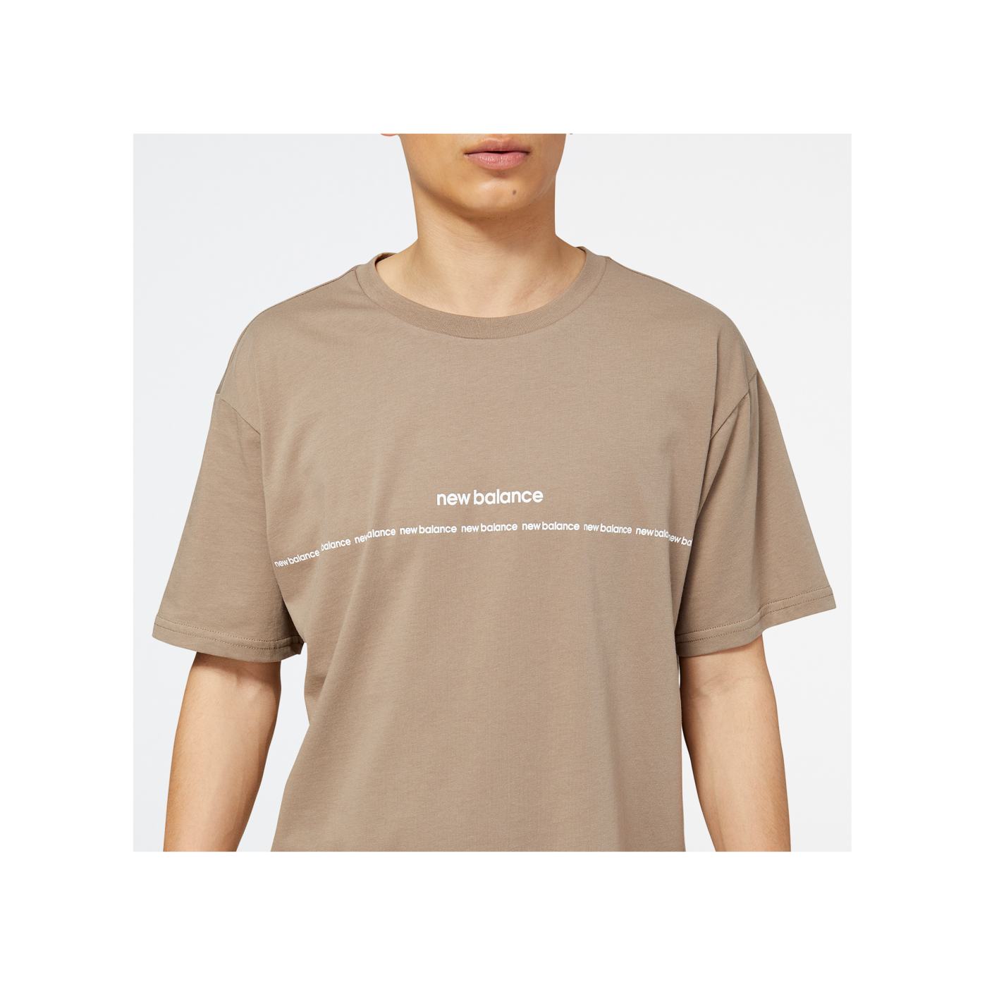 New Balance Essentials Graphic T-Shirt Braun FMS