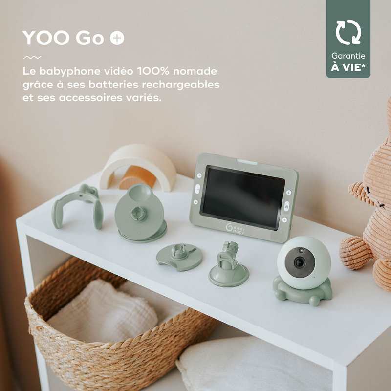 Babyphone vidéo Yoo Go Plus Babymoov