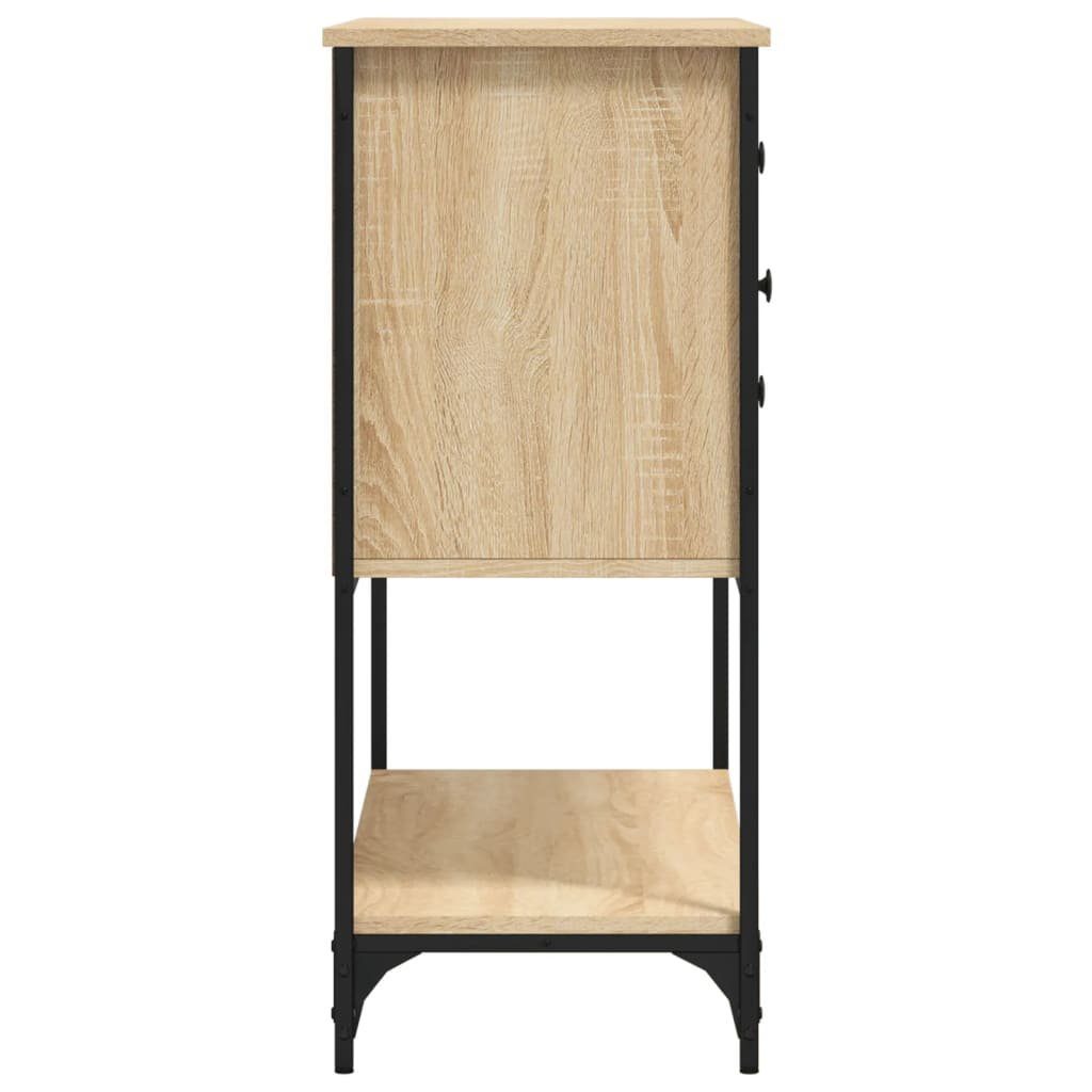 vidaXL Sideboard Sideboard Sonoma-Eiche 100x36x85 cm Holzwerkstoff (1 St)