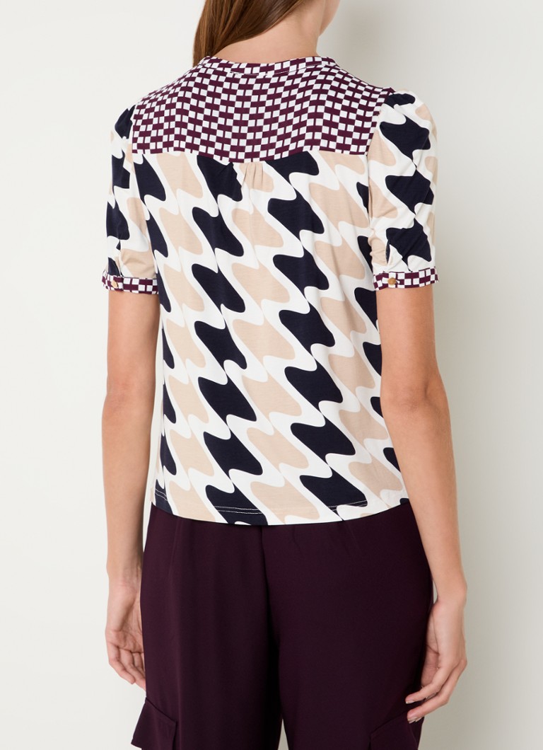 Maglia a maniche lunghe stampata Phase Eight Suki