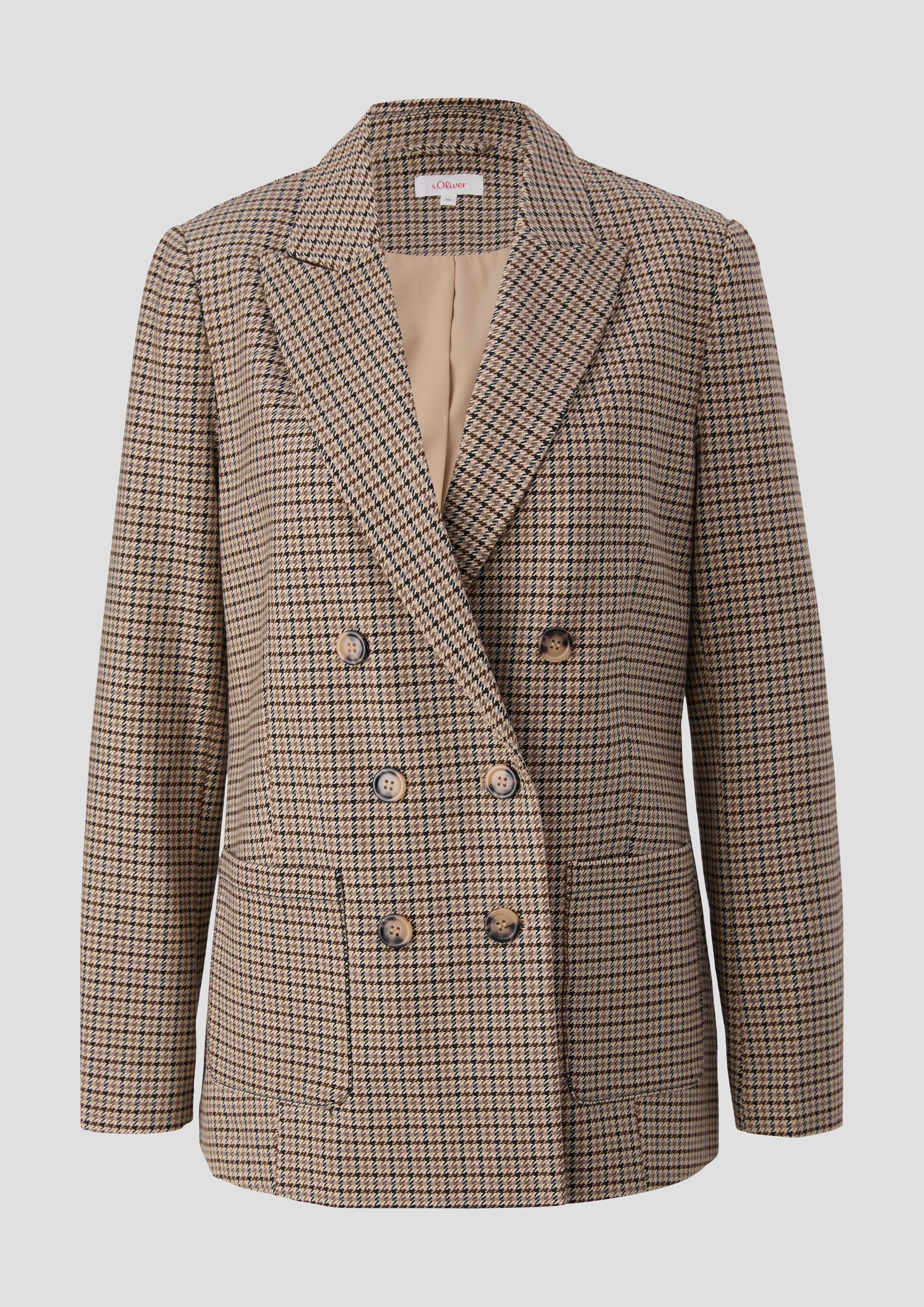 Blazer mit Allovermuster  2135837-99N3