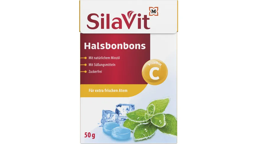 SilaVit Halsbonbons Vitamin C 50 g