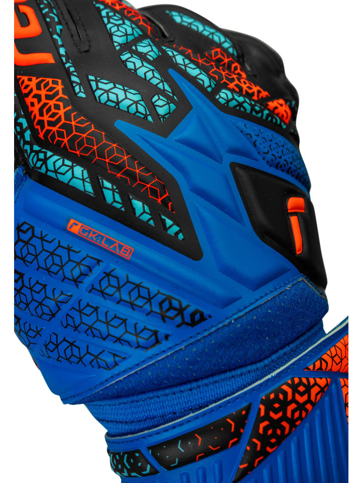 Reusch Torwarthandschuhe Attrakt Solid in 4467 electric blu/shock. orang günstig kaufen