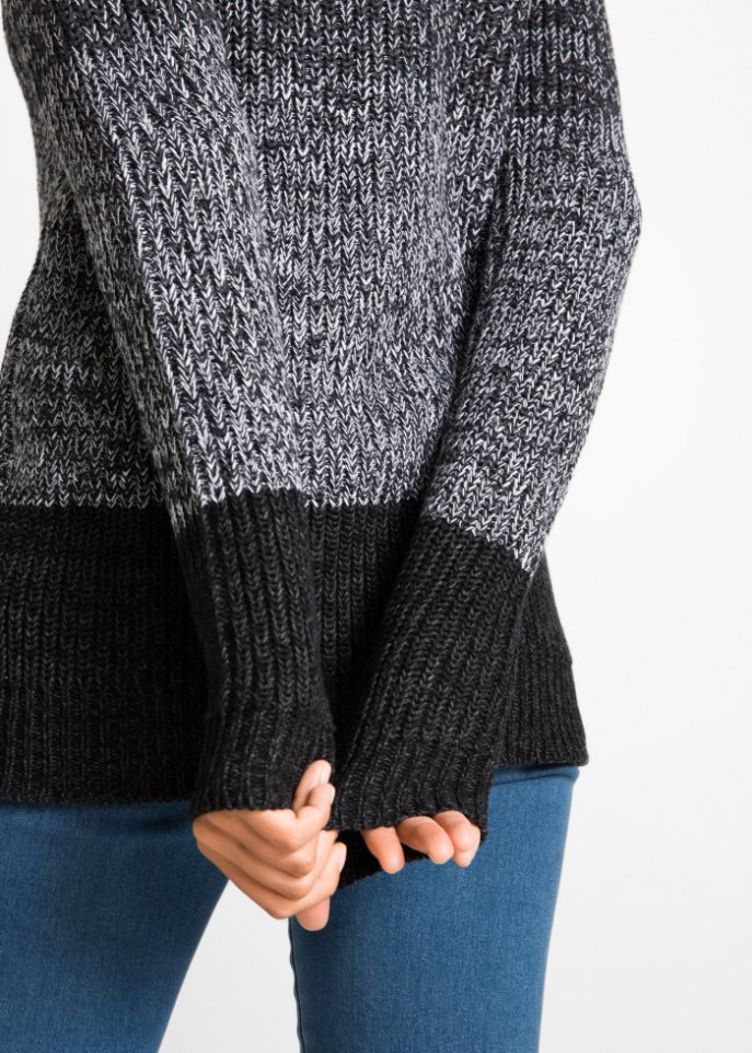 Pullover mit Streifenmuster