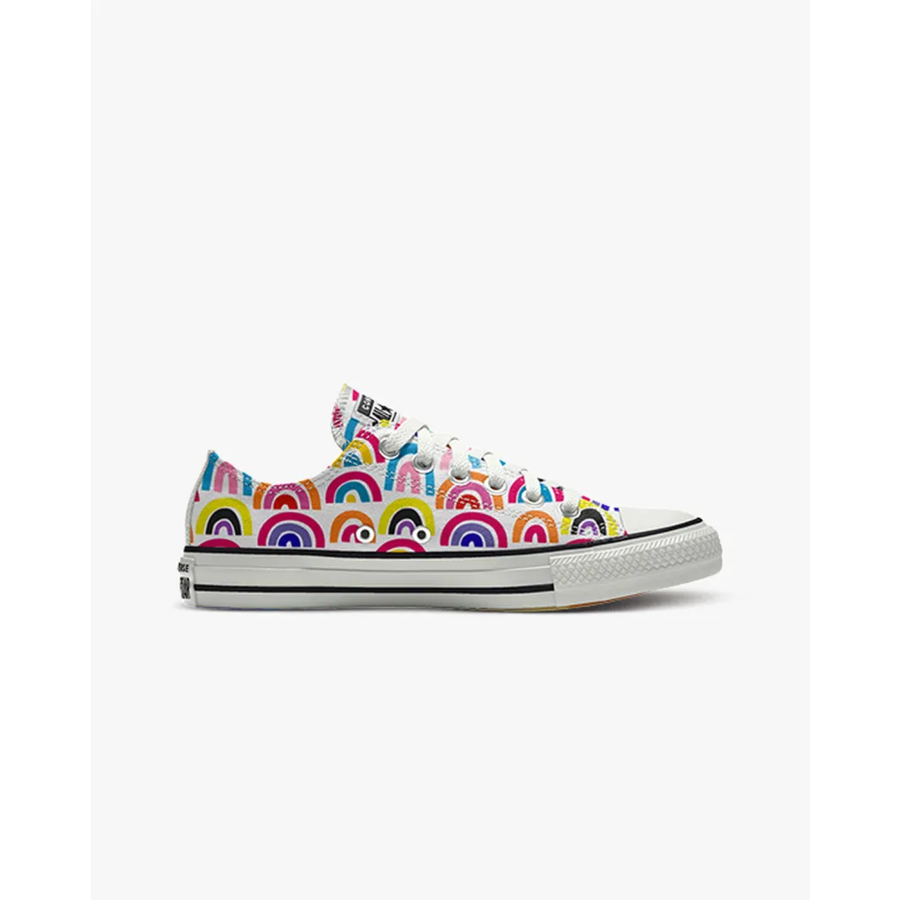 Converse Custom Chuck Taylor All Star Pride By You 165809CSU23_RAINBOWS / weiss