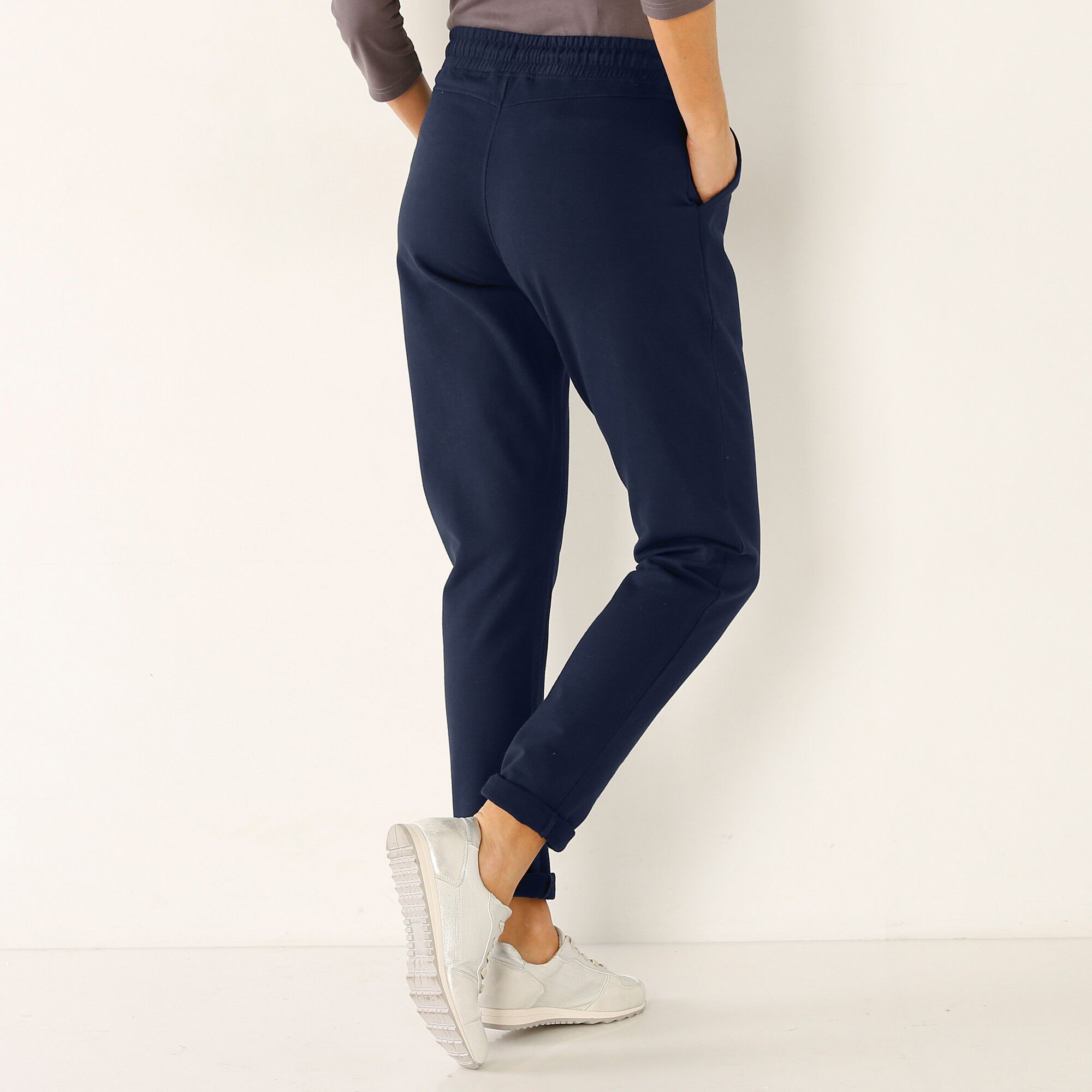 Pantalon jogpant ceinture élastiquée molleton