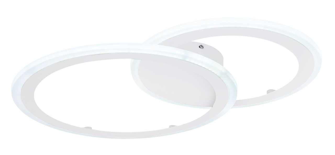 Globo Lighting - FENNA - Deckenleuchte Metall weiß, LED
