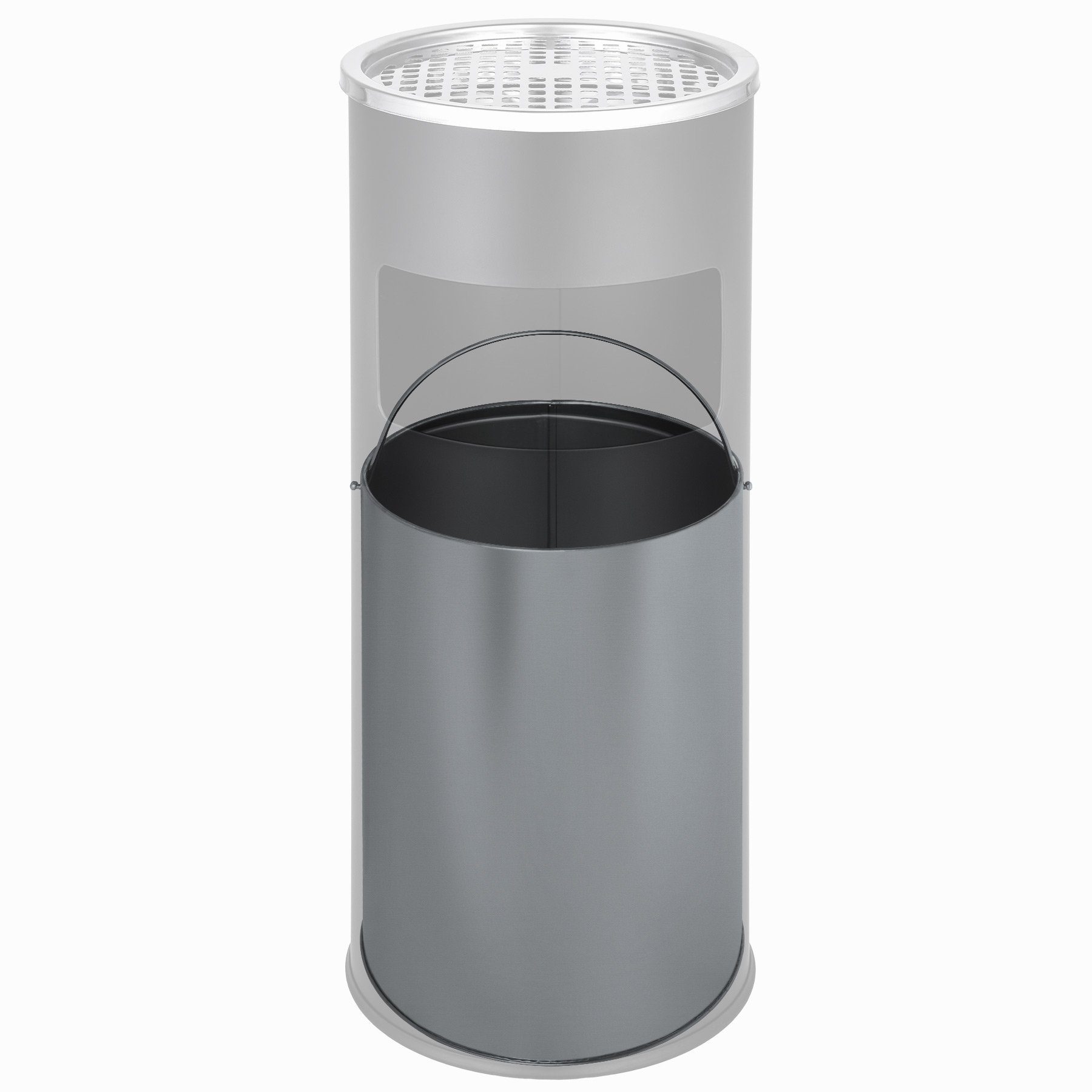 tectake Aschenbecher Standaschenbecher