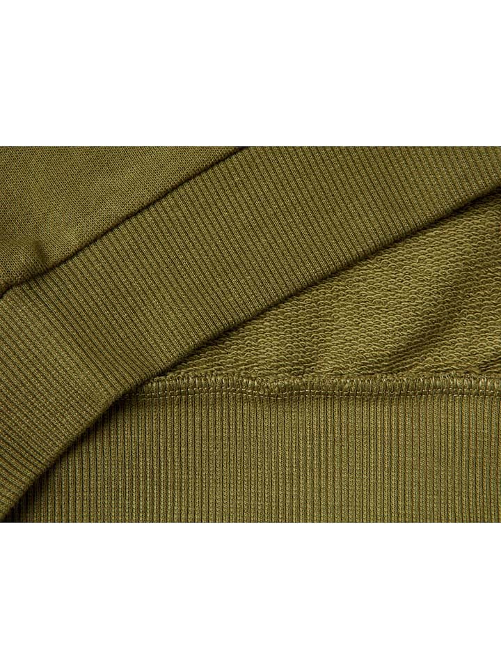 Benetton Sweatshirt in Khaki günstig kaufen