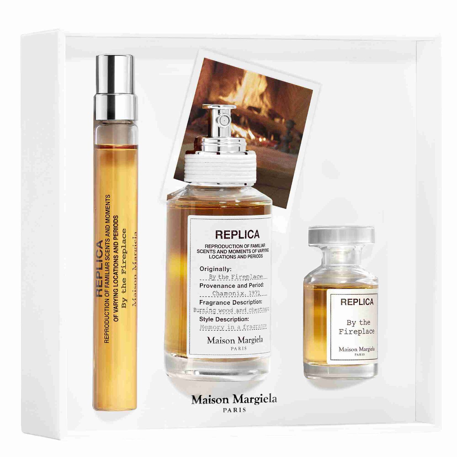 Maison Margiela REPLICA By the Fireplace Coffret Eau de Toilette Boisée Ambrée