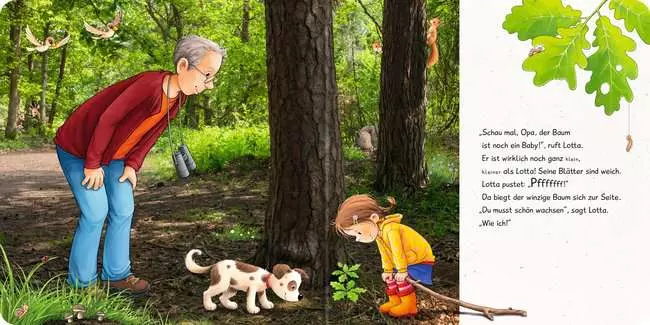 Lotta entdeckt die Welt: Im Wald