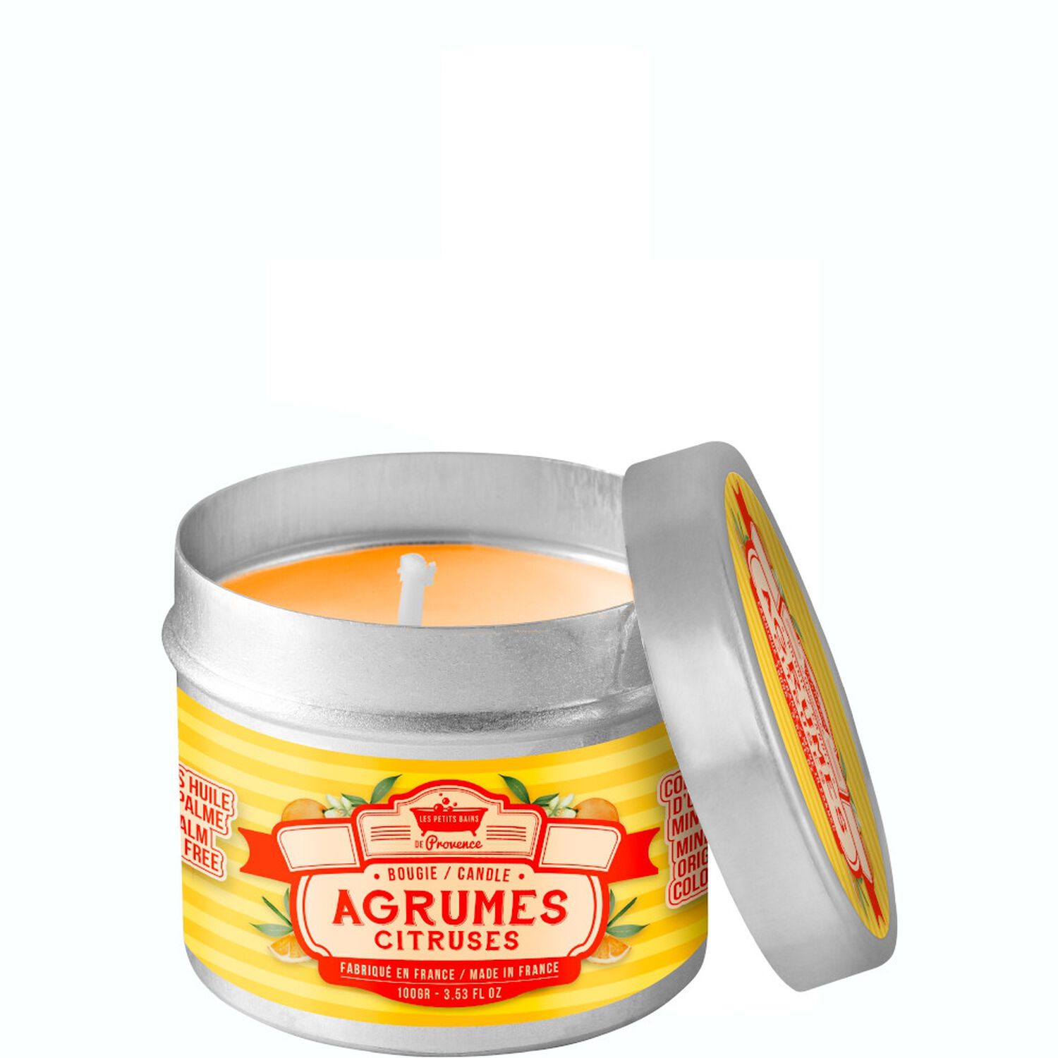 Les Petits Bains de Provence Agrumes Bougie Parfumée
