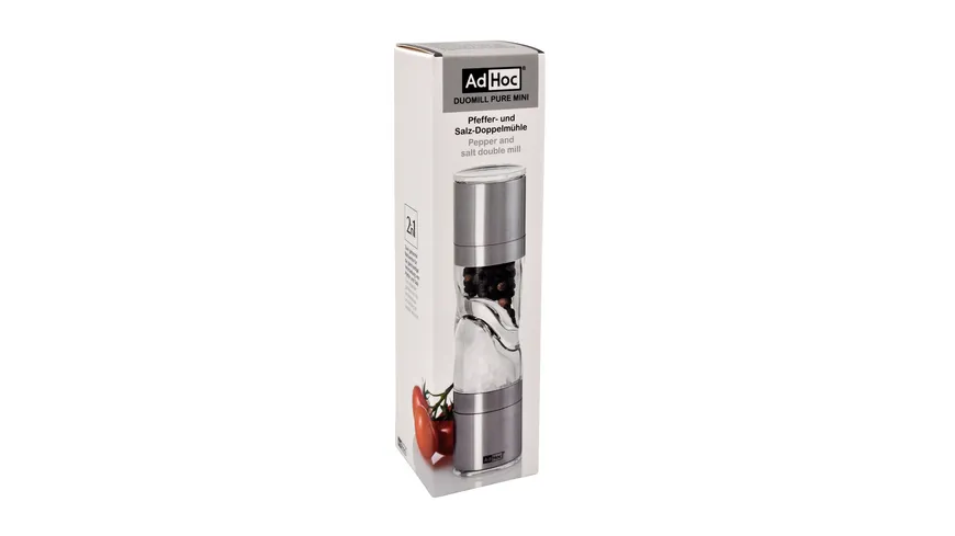 AdHocSalz- und Pfeffermühle Duomill Pure Mini