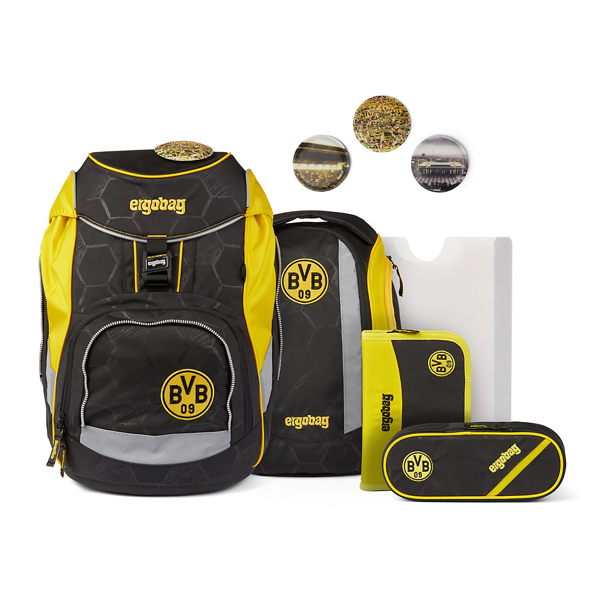 Schulranzenset pack Borussia Dortmund, 6-tlg. (2023)