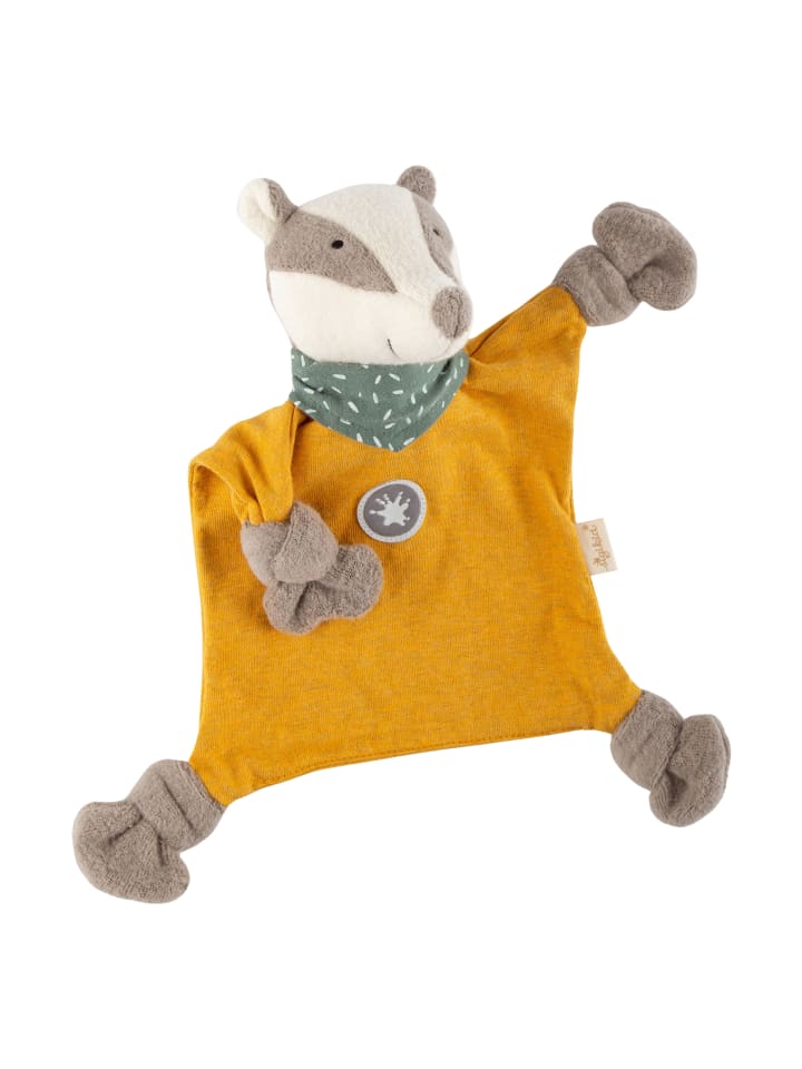 Sigikid Schnuffeltuch Dachs Baby Geschenk in gelb günstig kaufen onesize
