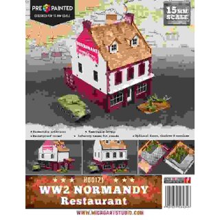WW2 Normandy Restaurant (PREPAINTED)