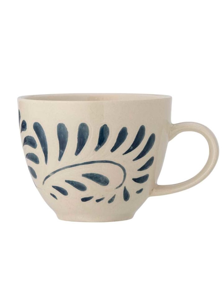 Bloomingville Becher HEIKKI Blau Weiß günstig kaufen onesize