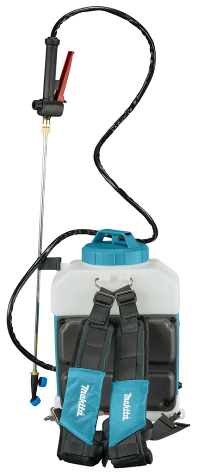Pulverizator cu presiune fără fir Makita DUS108Z, tip rucsac, 10 litri, 18 volți, fără baterii și încărcător