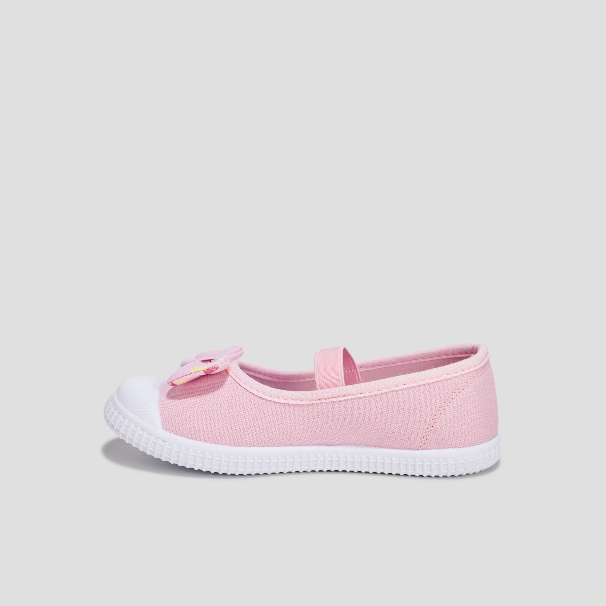 Babies en toile avec noeuds rose fille | La Halle