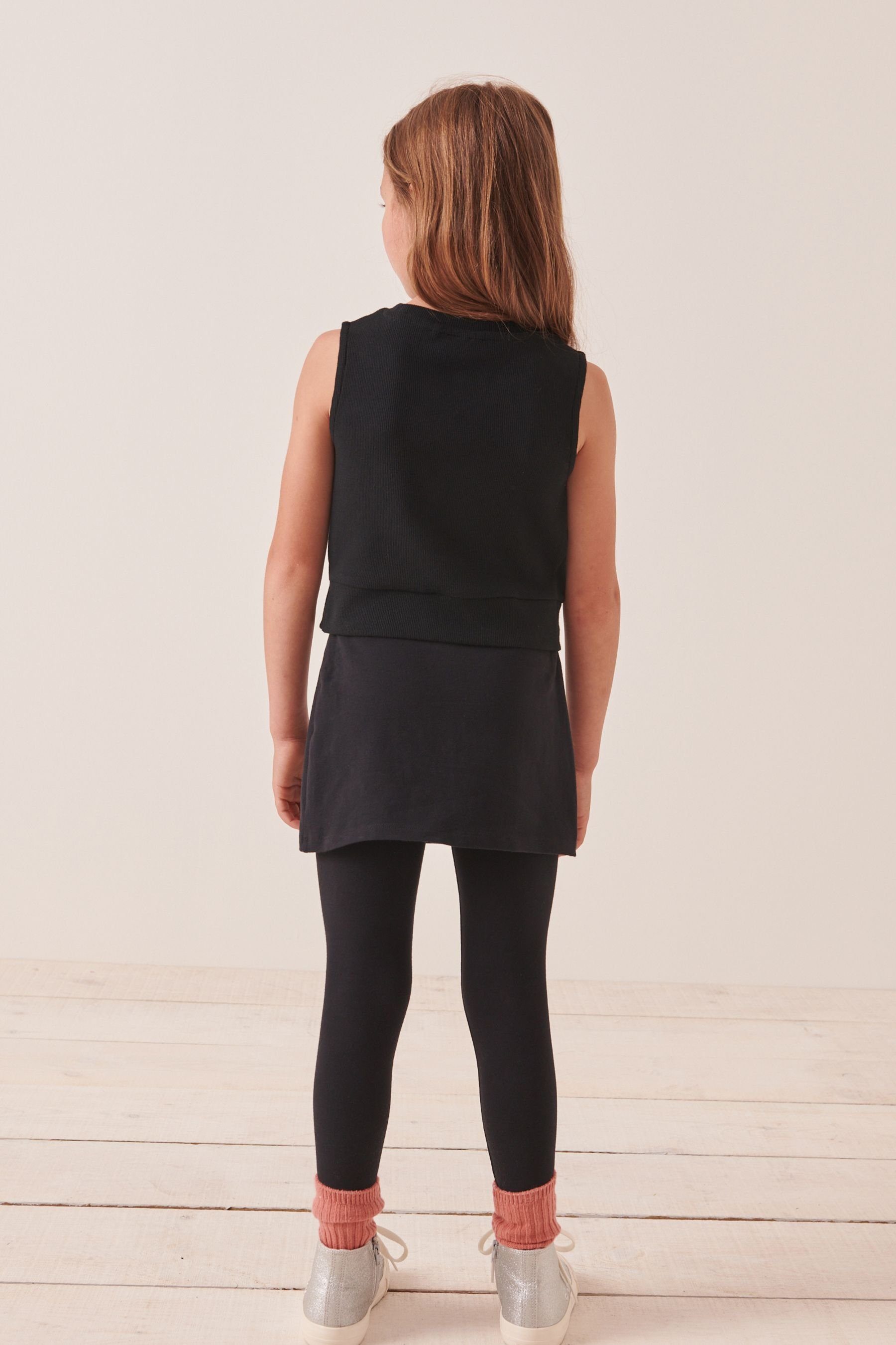 Next Leggings 2-in-1-Leggings mit Rock (1-tlg)