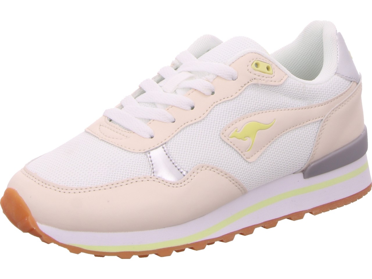 KANGAROOS Freizeit Schnürer weiss K-EVA UNO