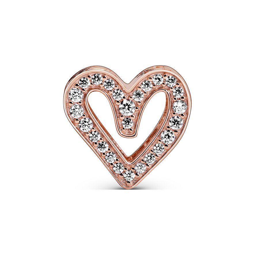 Pandora Charm Moments Funkelndes Freihand-Herz