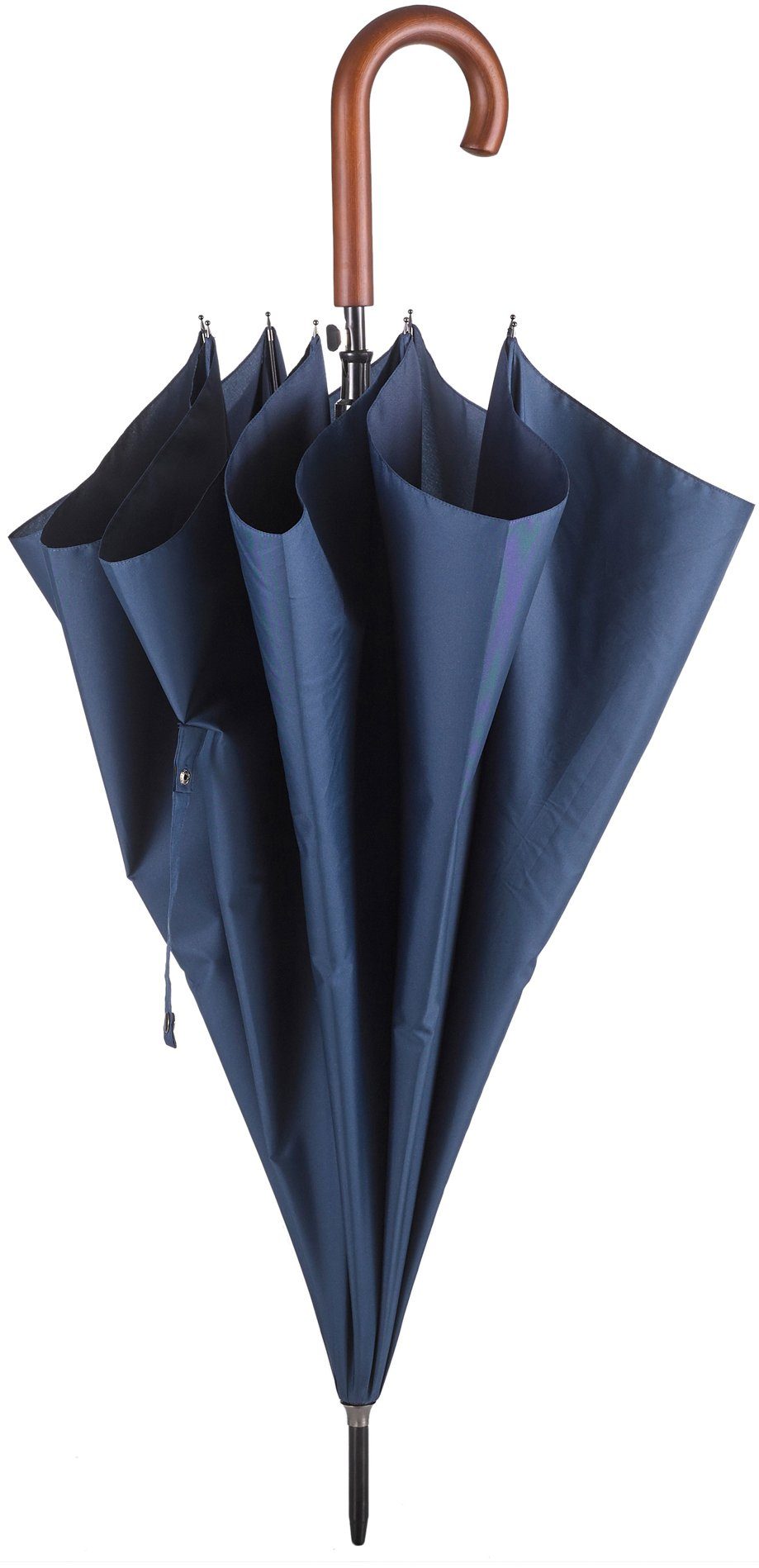 EuroSCHIRM® Partnerschirm Automatik W130, marineblau, mit extra großem Dach