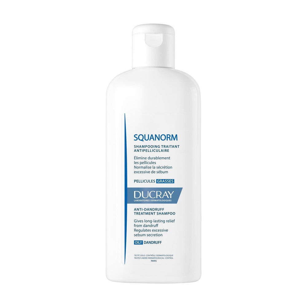 Ducray Squanorm Shampooing  Pellicule Grasse 20 0 ml Shampooing