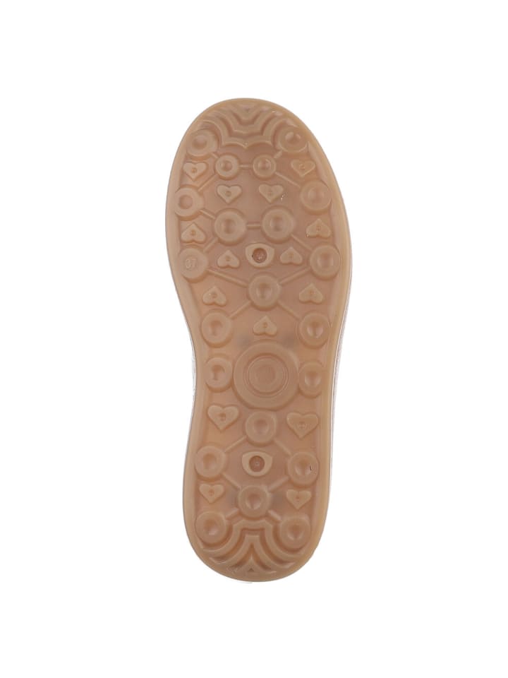 Ital-Design Freizeitschuh in Creme und Gold günstig kaufen