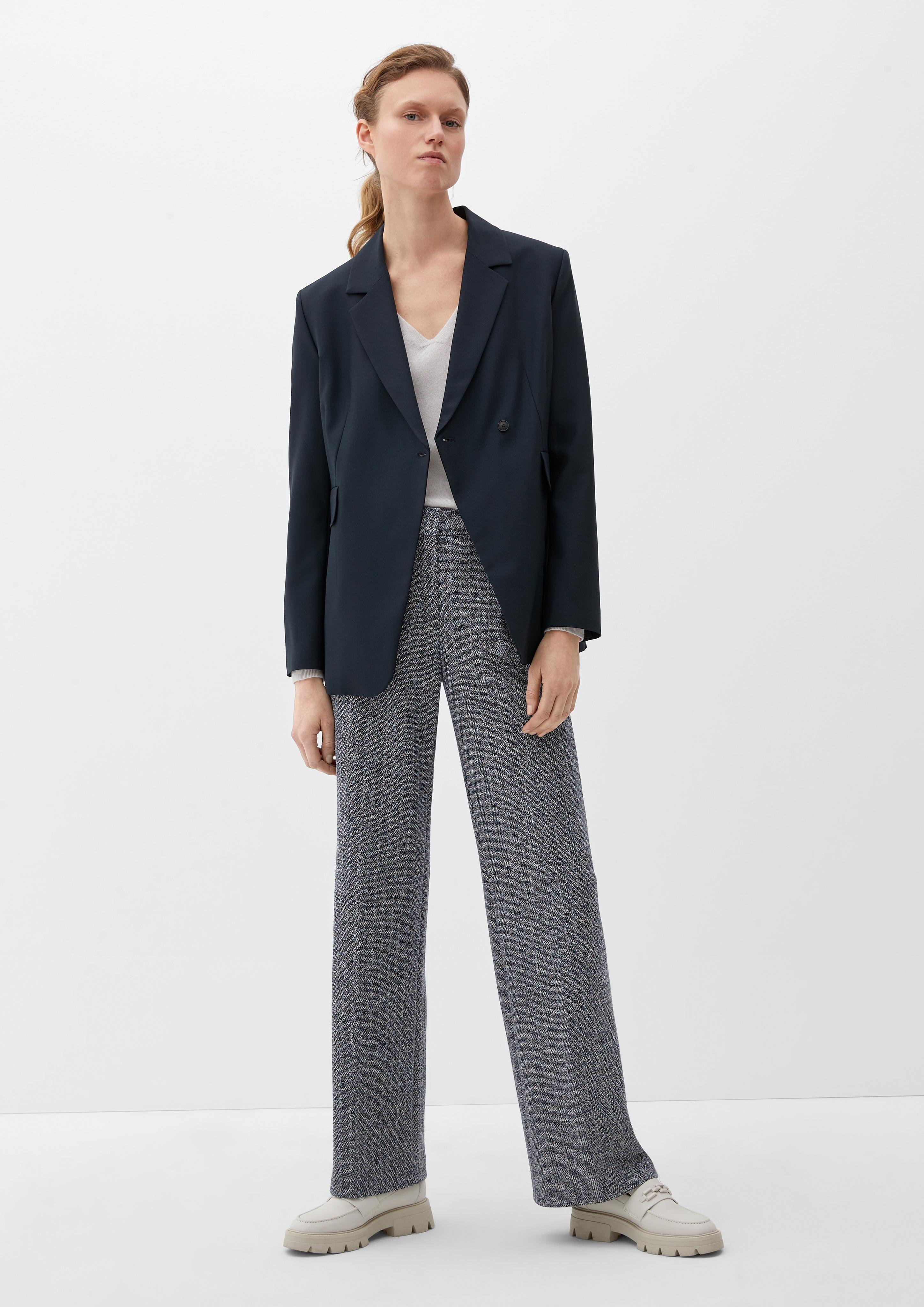Regular: Stoffhose aus Viskosemix  2122811-69Q1