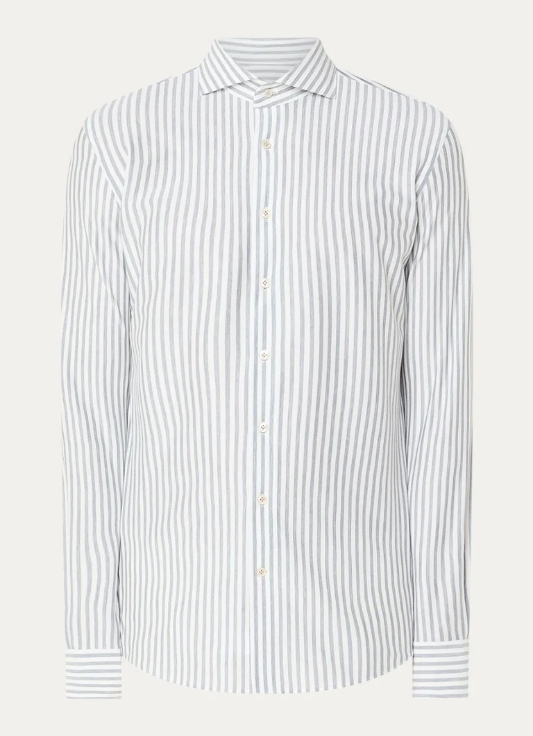 Profuomo slim fit košulja s prugastim printom