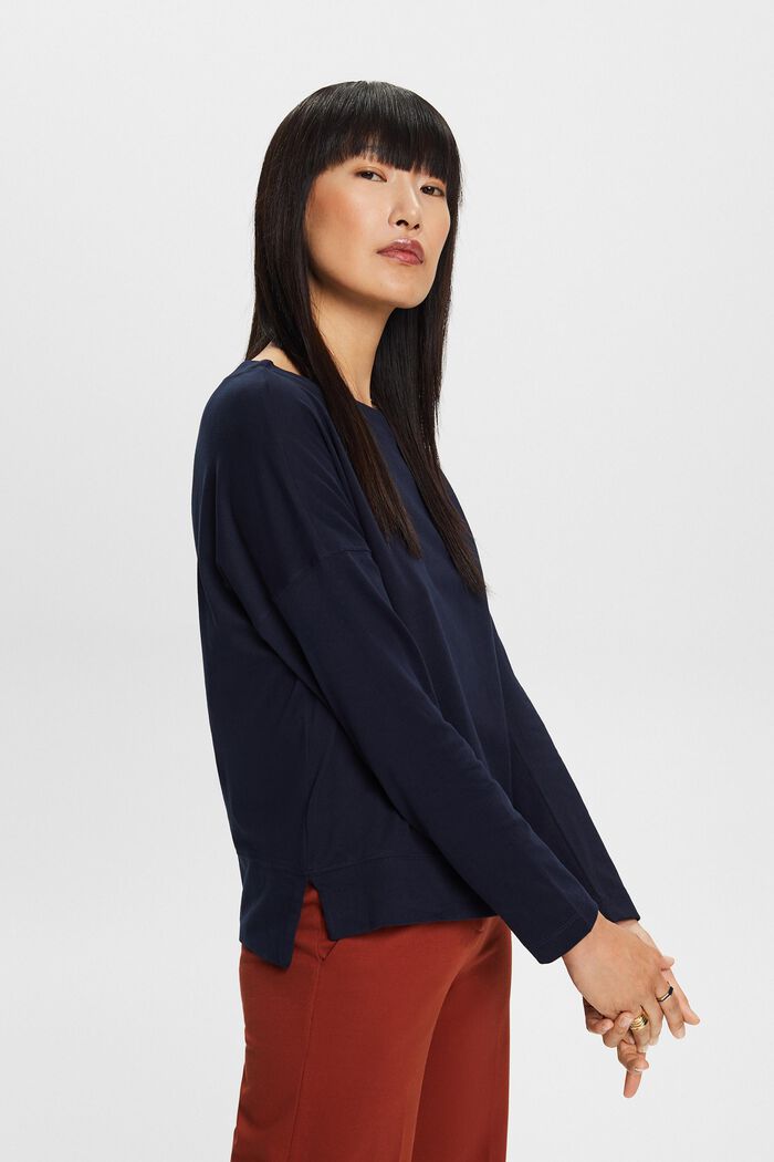 Longsleeve aus Baumwolle