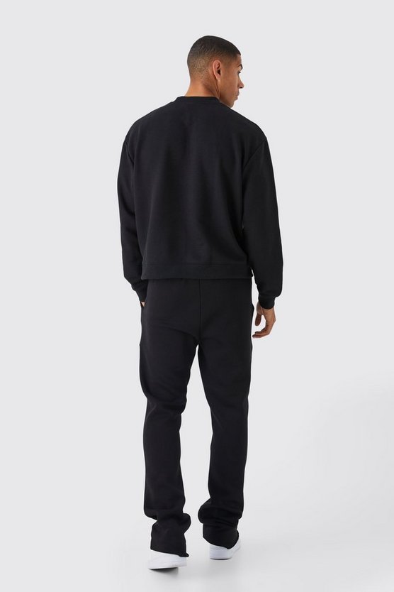 Slim-Fit Schlag-Jogginghose mit 3D-Tasche
