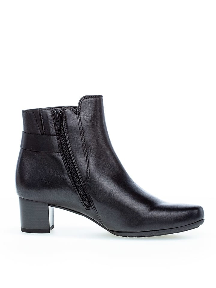 Gabor Leder-Stiefeletten in Schwarz günstig kaufen
