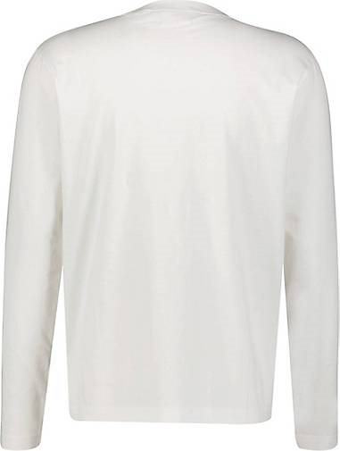 GANT Herren Langarmshirt TONAL SHIELD LONGSLEEVE aus Baumwolle