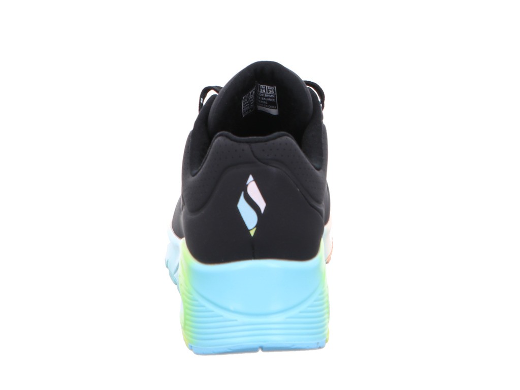 SKECHERS Freizeit Schnürer schwarz