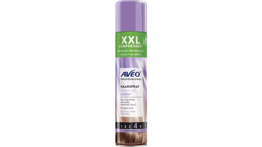 AVEO Professional Haarspray Glamourös Glossy XXL Compressed 300 ml